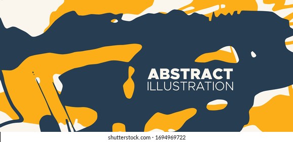 Artistic creative universal cards. Hand Drawn textures. Design for poster, card, placard, brochure, flyer Vector Illustration.