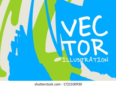 Tarjetas universales creativas artísticas. Texturas dibujadas a mano. Diseño para afiches, tarjetas, pancartas, folletos, volante Ilustración vectorial.