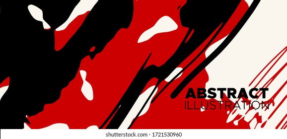 Artistic creative universal cards. Hand Drawn textures. Design for poster, card, placard, brochure, flyer Vector Illustration.