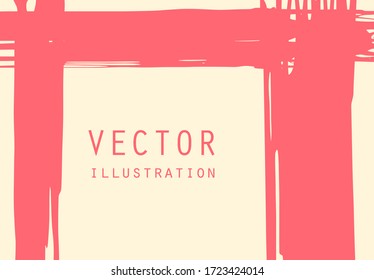 Artistic creative universal cards. Hand Drawn textures. Japanese style. Design for poster, card, placard, brochure, flyer Vector Illustration.