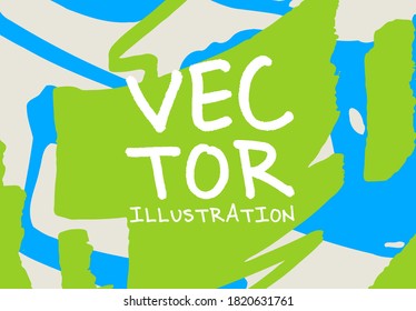 Tarjetas universales artísticas creativas. Texturas dibujadas a mano. Diseño de afiches, tarjetas, carteles, folletos, volante Ilustración vectorial.