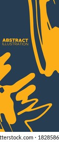 Artistic creative universal cards. Hand Drawn textures. Japanese style. Design for poster, card, placard, brochure, flyer Vector Illustration.