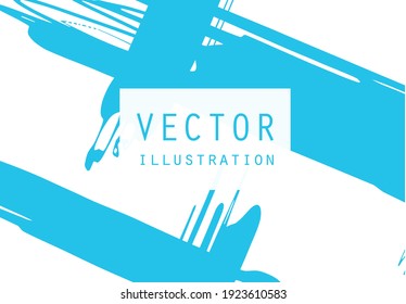 Artistic creative universal cards. Hand Drawn textures. Japanese style. Design for poster, card, placard, brochure, flyer Vector Illustration.