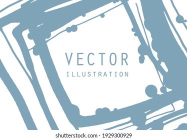 Artistic creative universal cards. Hand Drawn textures. Japanese style. Design for poster, card, placard, brochure, flyer Vector Illustration.