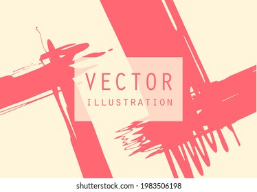 Artistic creative universal cards. Hand Drawn textures. Japanese style. Design for poster, card, placard, brochure, flyer Vector Illustration.