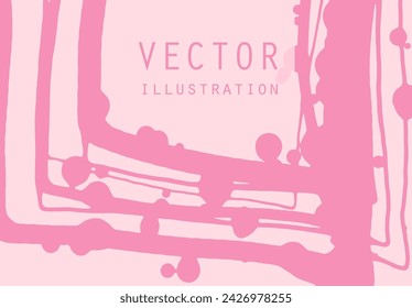 Artistic creative universal cards. Hand Drawn textures. Japanese style. Design for poster, card, placard, brochure, flyer Vector Illustration.