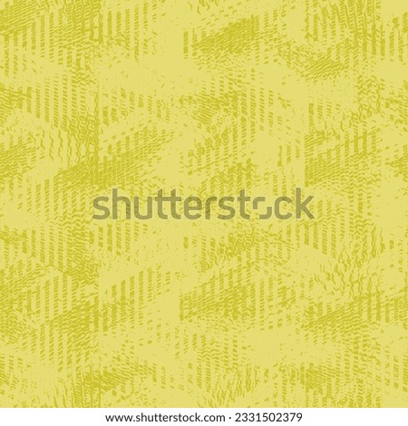 Artistic cyber lime color plain abstract fabric textur effect seamless pattern design in vector