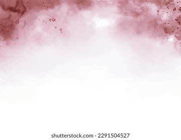 Artistic darkred, abstract watercolor background with splashes