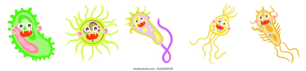 Artistic Depictions of Viruses: Visual Elements for Use in Medicine, Drug Research, and Academic Studies