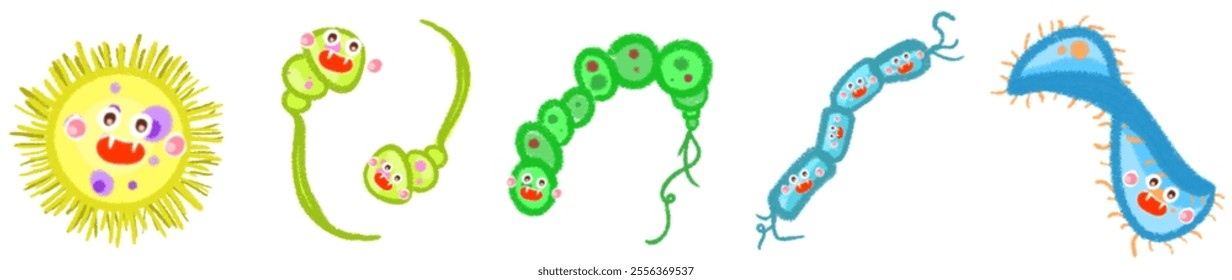 Artistic Depictions of Viruses: Visual Elements for Use in Medicine, Drug Research, and Academic Studies