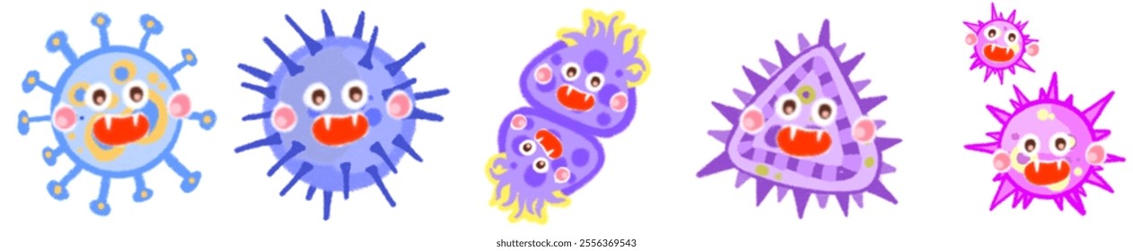 Artistic Depictions of Viruses: Visual Elements for Use in Medicine, Drug Research, and Academic Studies