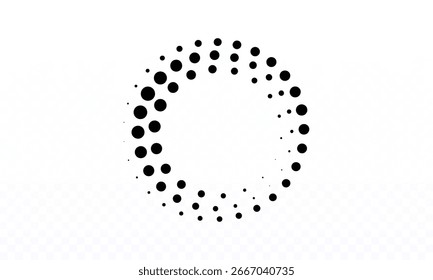 Arte de puntos artístico con textura visual retro