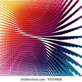 artistic dotted abstract background illustration