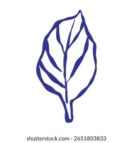 Desenho artístico apresenta várias folhas verdes e flora cultivada. A linha detalhada evoca crescimento, ecologia e design orgânico.