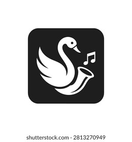 Artistic emblem for music schools or classical theater performances.