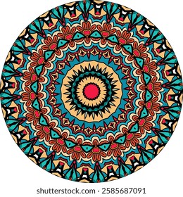 The Artistic Expression of Vibrant Mandala Designs