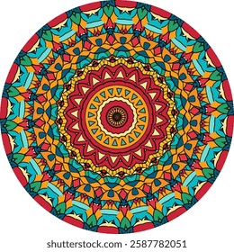 The Artistic Expression of Vibrant Mandala Designs