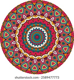 The Artistic Expression of Vibrant Mandala Designs