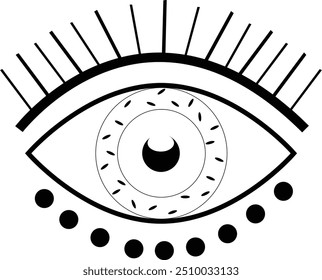 Artistic Eye design - Captivating Visual Art	