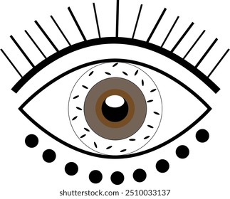 Artistic Eye design - Captivating Visual Art	