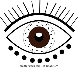 Artistic Eye design - Captivating Visual Art	