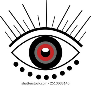 Artistic Eye design - Captivating Visual Art	