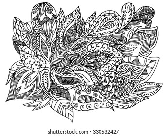 Artistic fabric background pattern. Decorative vector illustration.