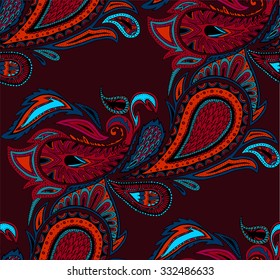 Artistic fabric background pattern. Decorative vector illustration.
