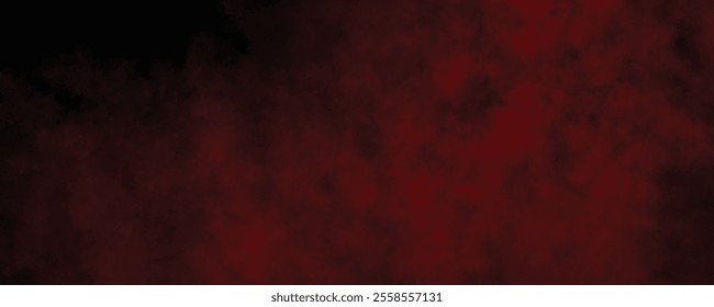 Artistic Fiery Red Mist and Smoke Intertwined with Black Darkness for Bold and Passionate Visuals
