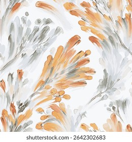 Artistic floral illustrations in a modern, expressive style. Ideal for textile design, decoration, backgrounds, and graphic elements.
