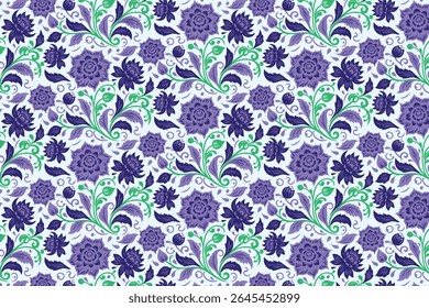artistic floral sketch pattern with single line flowers and abstract texture flowing seamlessly across fabric and packaging surfaces


