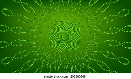 Artistic flow floral abstract background