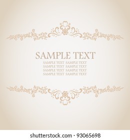 Artistic flower background.