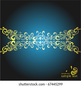 artistic flower background for your text.