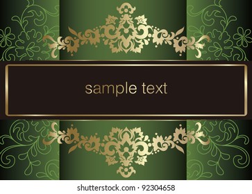 artistic flower background for your text.