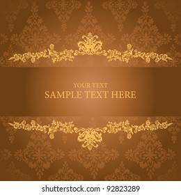 artistic flower background for your text.