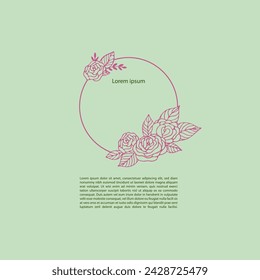 Artistic flyer template. Basis graphics universal use
