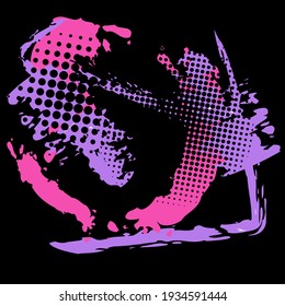 Artistic geometric background designs. Hand-drawn vector illustration. Stylish design for print. Stylish background for text.