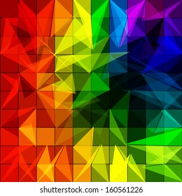 artistic and geometric style abstract colorful background