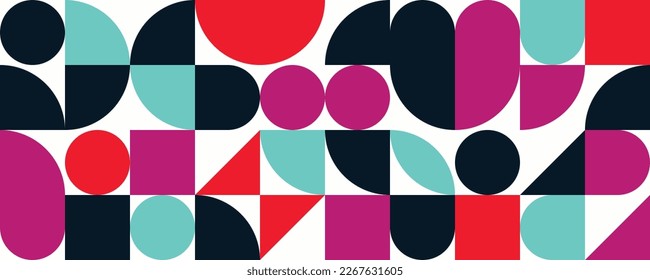 Artistic Geometry: Vector Mosaic Patterns for Eye-Catching Designs