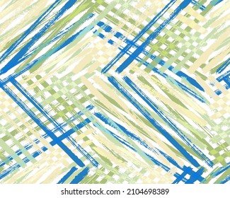 Diseño vectorial de papel pintado de gouache artístico. Superficie decorativa de líneas de pincel. Ilustración artística de pintura acuarela.