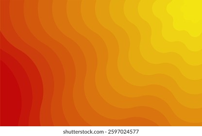 Artistic gradient orange background with copy space.