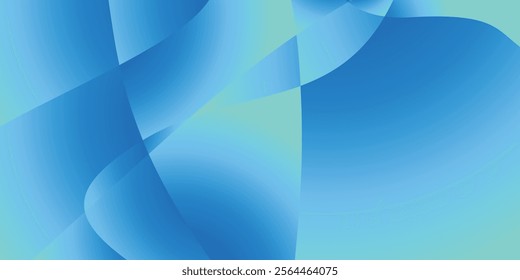 Artistic gradient waves in blue tones.	Perfect for art exhibits, social media posts, or event promotions.