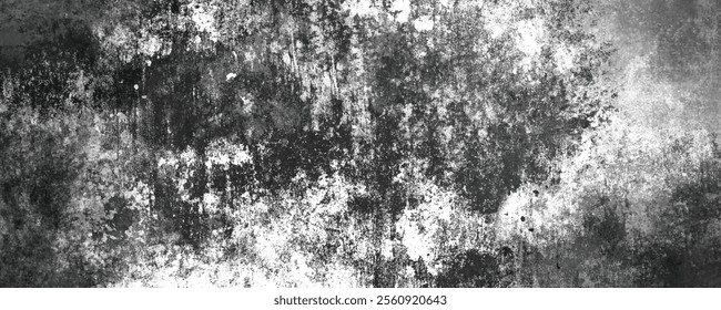 Artistic Grayscale Ink Splatter Background with Intricate Patterns and High-Resolution Quality

