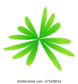 artistic green icon