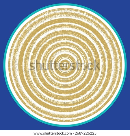 artistic hand drawn trendy circle round art rug pattern design. digital print vector.