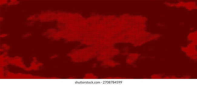 Fondo rojo multicapa pintado a mano artístico
