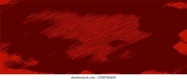 Mão artística pintado fundo vermelho multi camadas
