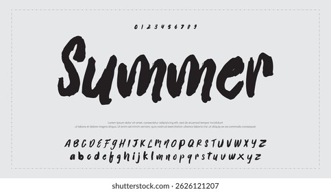 Artistic Handwritten Font for Personal Touch 
