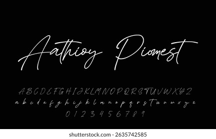 Artistic Handwritten Font for Personal Touch 